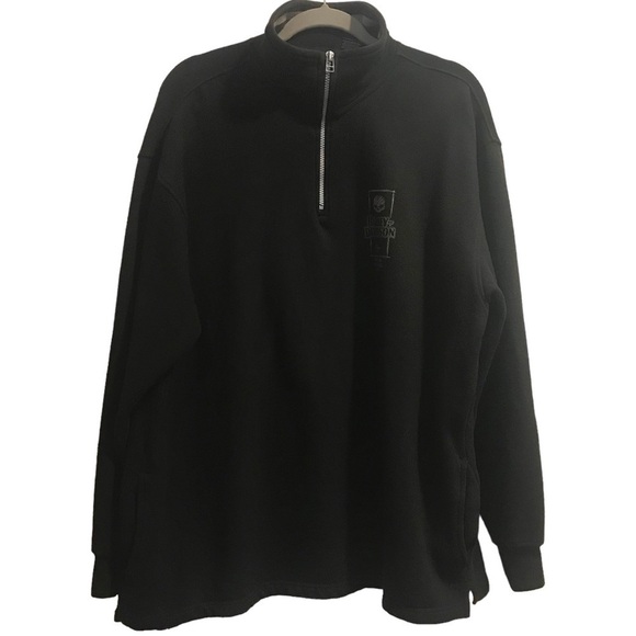 Vintage Harley Davidson 2006 Dayton Bike Week Pull Over 1/4 Zip Sweatshirt - Picture 1 of 7